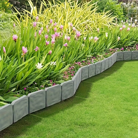 Steinoptik Gartenrand Set – Praktisch und Dekorativ