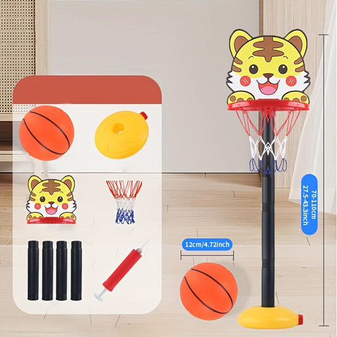 Fröhlicher Tiger Basketballkorb - Ideal für Aktive Kinder