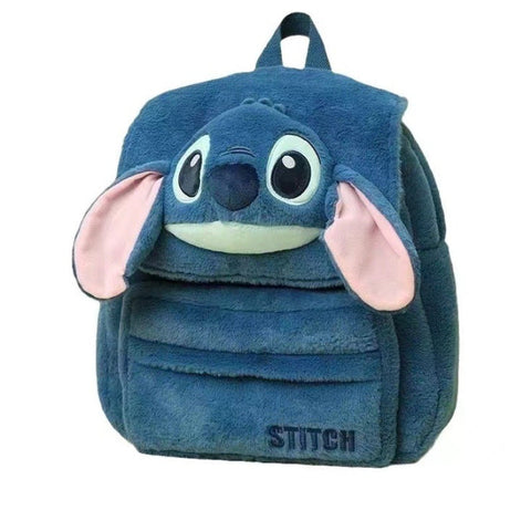 Disney Stitch Plüsch Rucksack für Kinder – Süß und Langlebig für Schule und Alltag