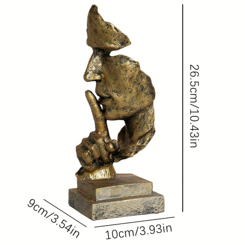 StilteSymfonie Skulptur - Für eine zeitlose und tiefgründige Innenraumgestaltung