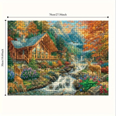 Natürliche Ruhe Puzzle – Entspanne dich in der serene Natur