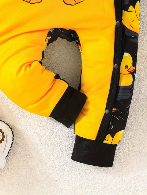 Fröhlicher Enten-Overall - Für Bequeme Spielmomente