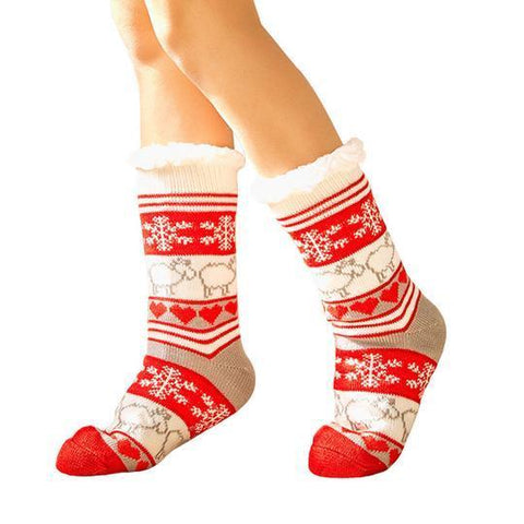 Warme Wintersocken - Für gemütliche Abende zu Hause