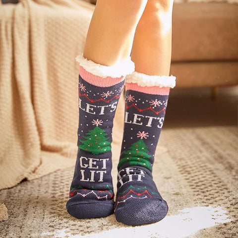 Warme Wintersocken - Für gemütliche Abende zu Hause