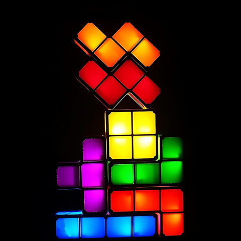 Bloklight Retro Stimmungslicht – Einzigartiger Stil und warme Atmosphäre