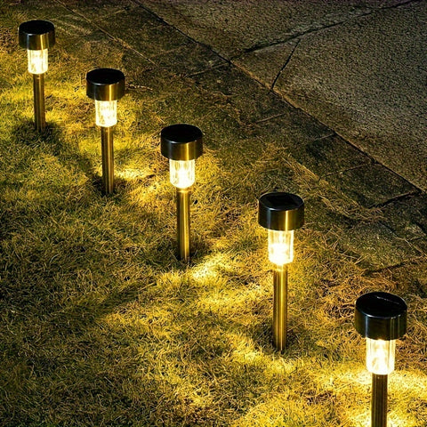SolarBeam Sensor Gartenlampen Set – Für stilvolle Außenbeleuchtung