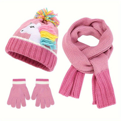 Einhorn Winterset für Kleine Kinder - Für Warme und Verspielte Wintertage