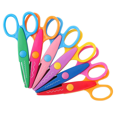 Bunte Kreative Scheren Set – Dekorative Ränder für Handwerk und DIY