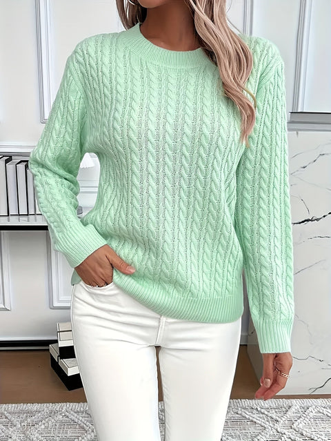 Strickpullover für Damen – Weicher und Stilvoller Pullover für Frühling und Herbst