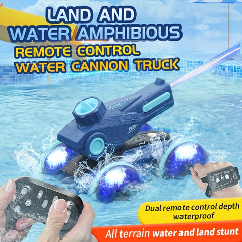SplashRider Amphibisches RC Wasserkanone Truck – Spritziger Spielspaß