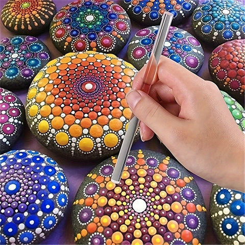 Mandala Dotting Tools Set – Für kreative Malereien und Steinmalerei