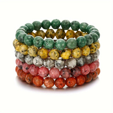 Edelstein Eleganz Armbandenset - Für Natürliche Schönheit