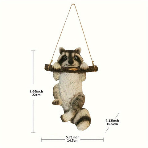 Charmante Tiergartenornamente – Wetterfeste Hängedekoration für deinen Garten oder Patio
