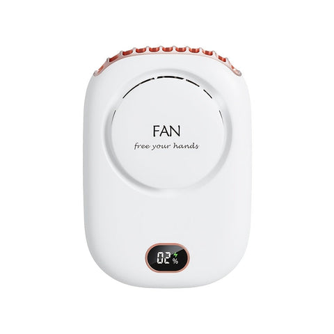 USB wiederaufladbarer Mini-Nackenventilator – Leichtgewicht mit verstellbaren Geschwindigkeiten
