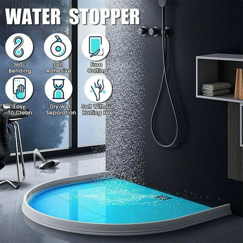 Slimme Wasserstopper - Für Trockene Badezimmerböden