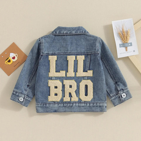 Jeansjacke für Jungen - Großer Bruder & Kleiner Bruder