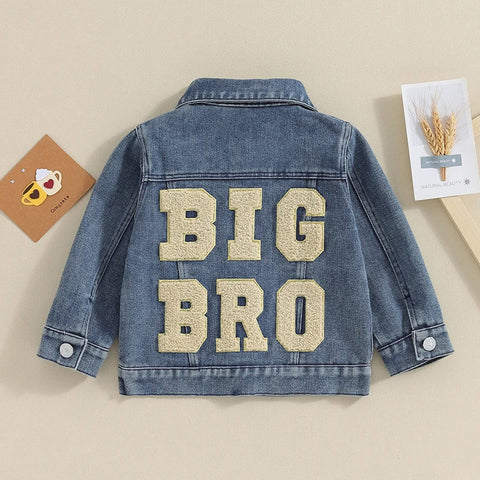 Jeansjacke für Jungen - Großer Bruder & Kleiner Bruder