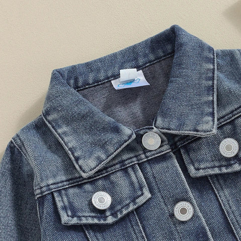Jeansjacke für Jungen - Großer Bruder & Kleiner Bruder