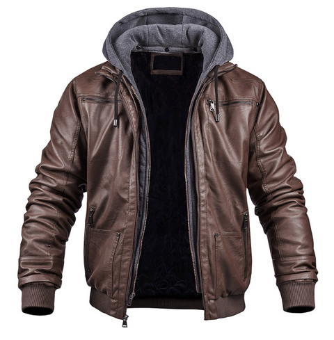 Rugged Voyager Lederjacke - Robust und Komfortabel
