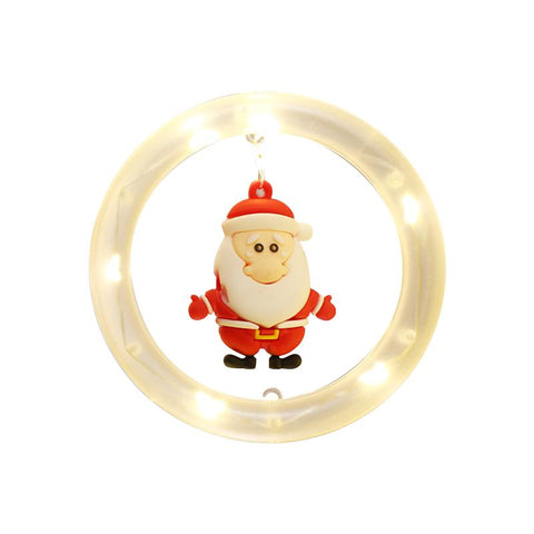 TwinkleJoy Weihnachtsbeleuchtung – LED Girlande mit Festlichen Figuren