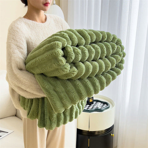 FluffyDreams Luxe Decke – Weich, Warm und Stilvoll