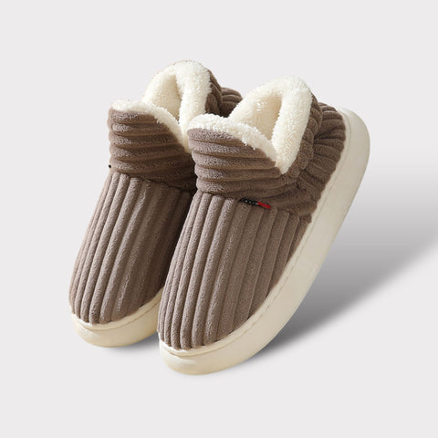 Damen Fleece Pantoffeln - Warm und Stilvoll
