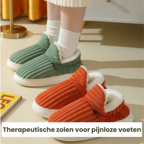Damen Fleece Pantoffeln - Warm und Stilvoll