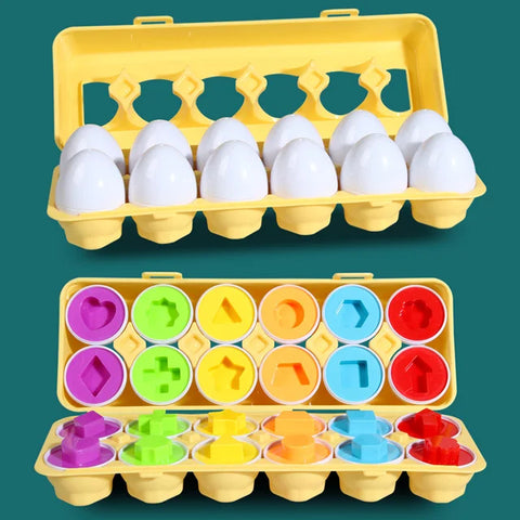Formen-Match-Eier – Lehrreiches Spielvergnügen für Kinder