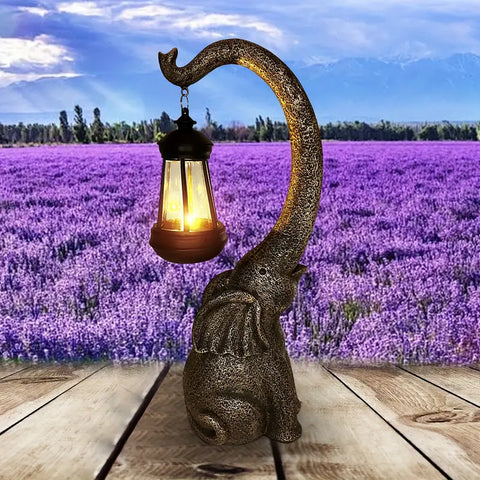 Charmante Elefantenlampe - Einzigartig und Gemütlich