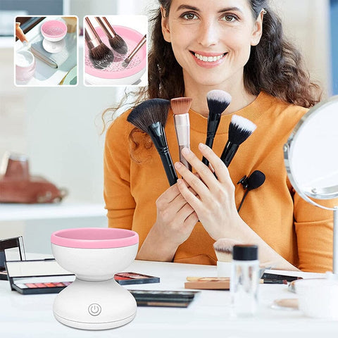 Elektrischer Make-up-Pinselreiniger - Schnelle und Gründliche Reinigung