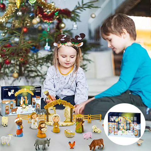 Kerst Nativity Adventskalender - Für ein magisches Weihnachts-Erlebnis