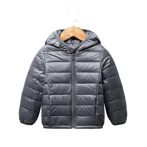 Luca Leichter Daunenjacke für Kinder - Warm und Lässig für den Herbst und Winter