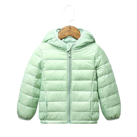 Luca Leichter Daunenjacke für Kinder - Warm und Lässig für den Herbst und Winter