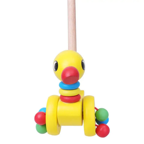 Dino Pusher Spielwagen für Babys - Pädagogisches Holzspielzeug für die Kleinen