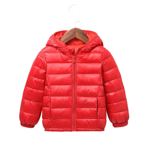 Luca Leichter Daunenjacke für Kinder - Warm und Lässig für den Herbst und Winter