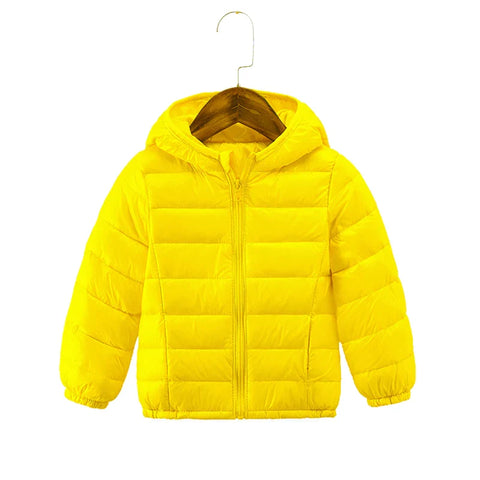 Luca Leichter Daunenjacke für Kinder - Warm und Lässig für den Herbst und Winter