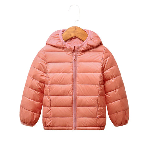 Luca Leichter Daunenjacke für Kinder - Warm und Lässig für den Herbst und Winter