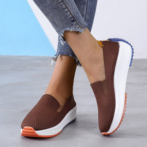 Damen Slip-On Loafers - Bequem und Atmungsaktiv