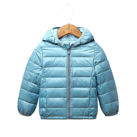 Luca Leichter Daunenjacke für Kinder - Warm und Lässig für den Herbst und Winter