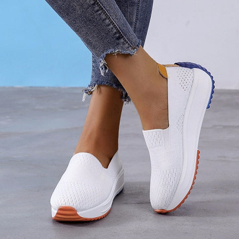 Damen Slip-On Loafers - Bequem und Atmungsaktiv