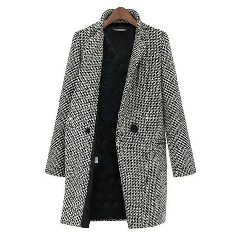 Emma Houndstooth Jacke – Für einen modischen Auftritt