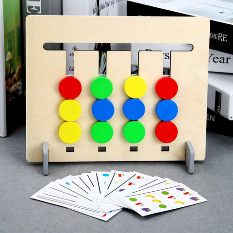 Farbenlogik Spielbrett - Intelligente Herausforderung für Kinder