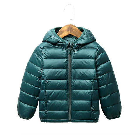 Luca Leichter Daunenjacke für Kinder - Warm und Lässig für den Herbst und Winter