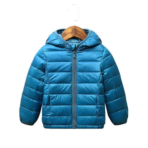 Luca Leichter Daunenjacke für Kinder - Warm und Lässig für den Herbst und Winter