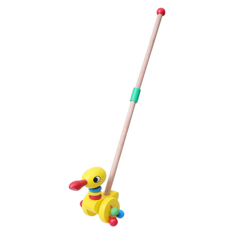 Dino Pusher Spielwagen für Babys - Pädagogisches Holzspielzeug für die Kleinen