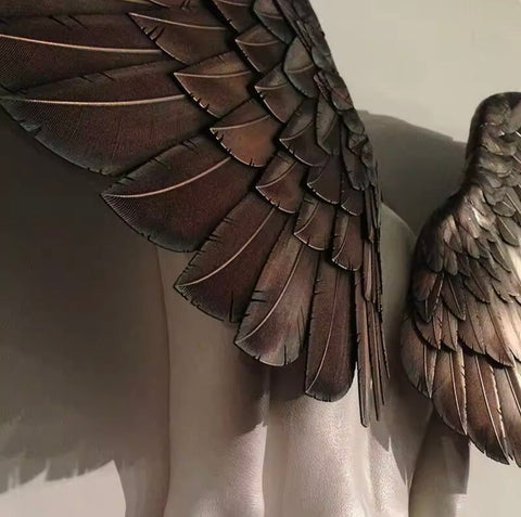 Elegante Flügel Kunst - Freiheit und Schönheit