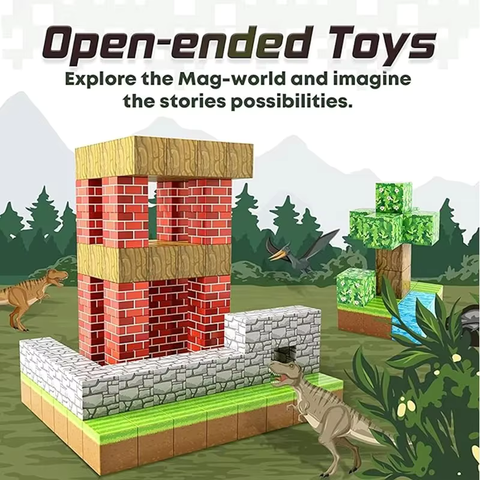 MagniCraft Baukasten – Erschaffe, Baue und Entdecke ohne Grenzen