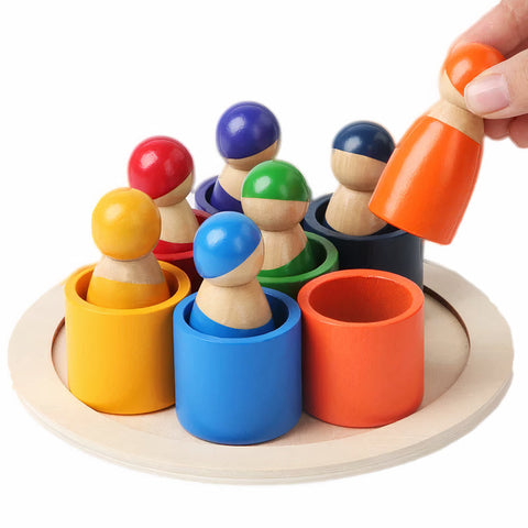 Bildungs-Spielzeug mit Farben - Zum Lernen und Spielen