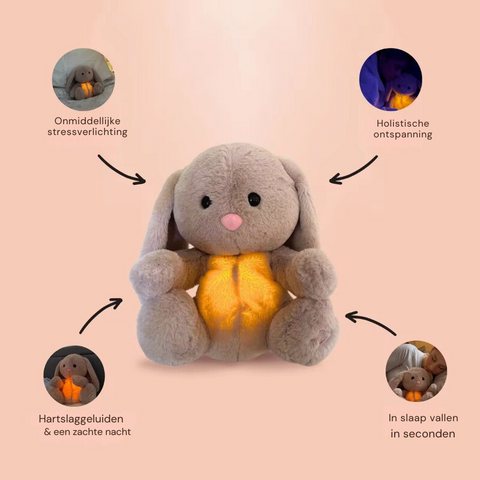 Träumendes Kuschelkaninchen – Für Entspannung und Komfort