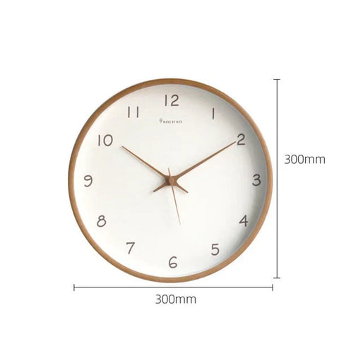 Elegante Stille Wanduhr – Für eine Ruhige und Stilvolle Innenausstattung